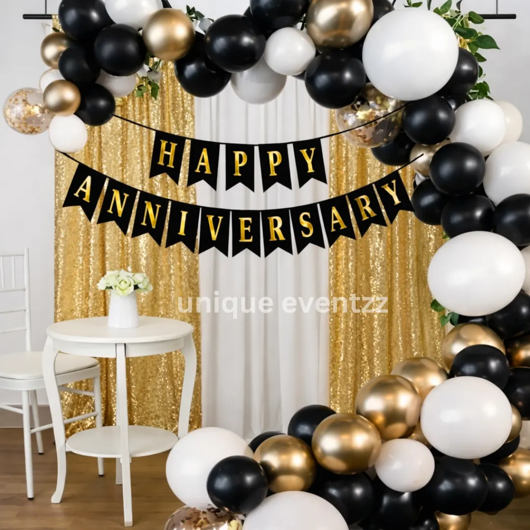 Simple Anniversary Decoration Simple Anniversary Decoration
