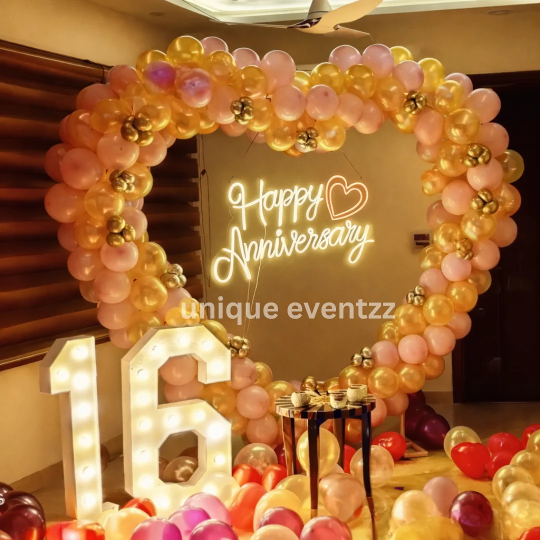 Heart Shaped Anniversary Decorations Heart Shaped Anniversary Decorations