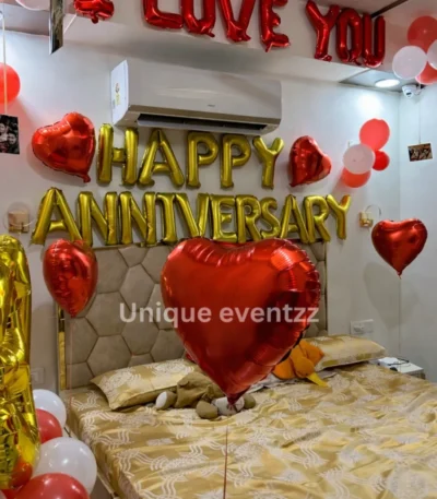 Anniversary Room Decoration