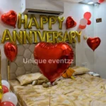 Anniversary Room Decoration