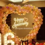 Heart Shaped Anniversary Decorations