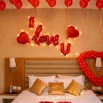Romantic room decoration