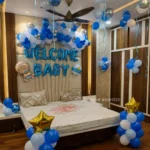 welcome baby decoration for boy