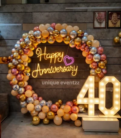 surprise Anniversary Decoration