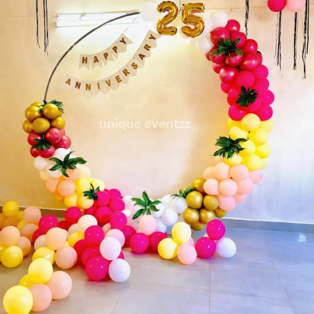25th anniversary decorations​