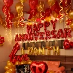 1st month Anniversary Room Decoration