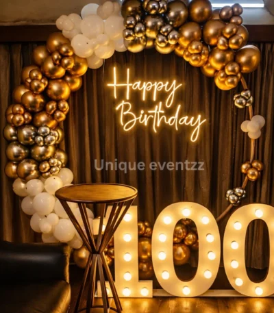 100 Birthday Party Decoration