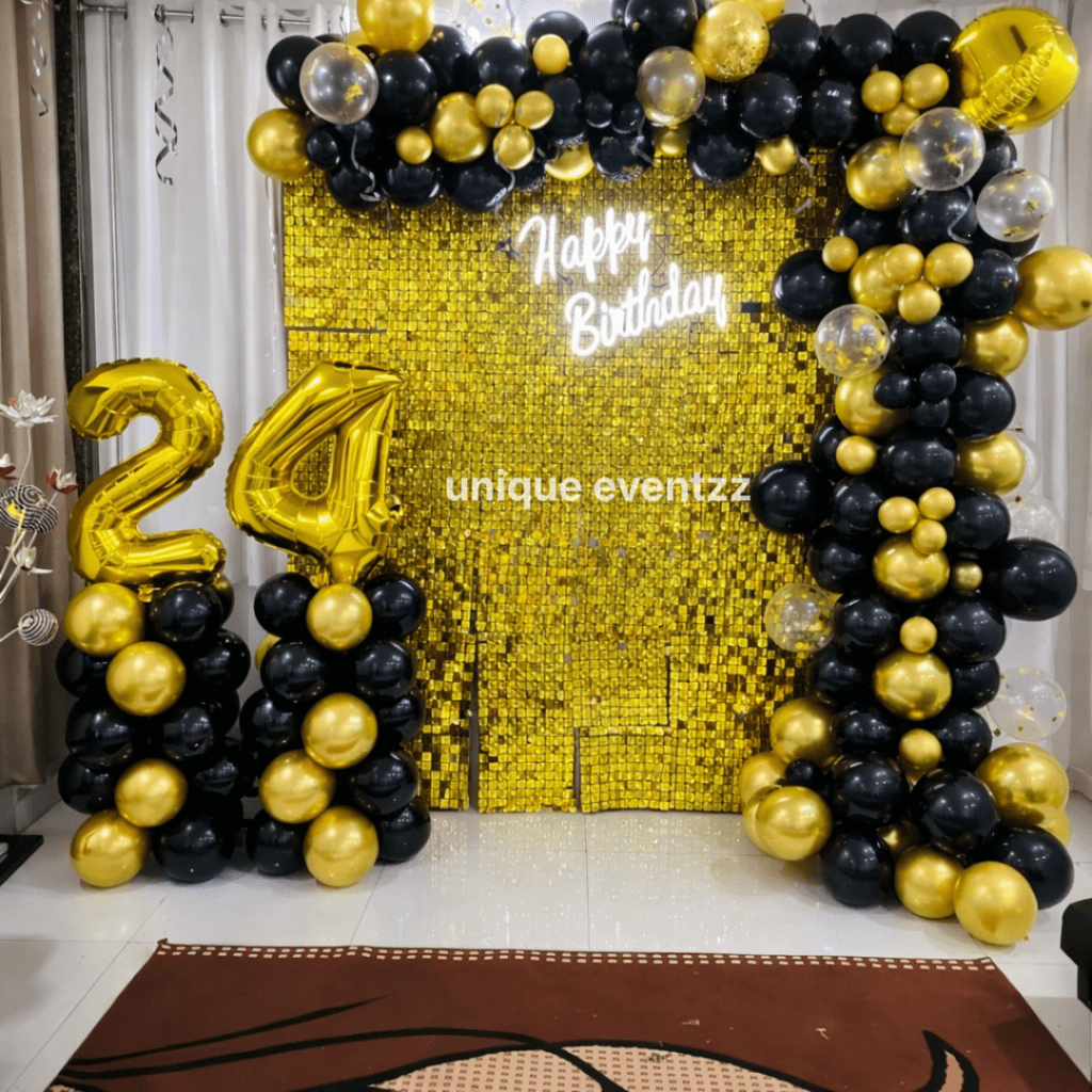 Sequin Wall Decoration For Birthday