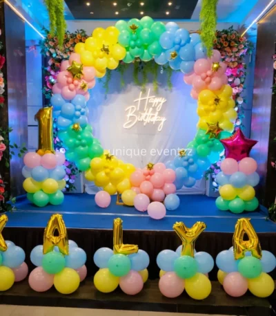 1st Birthday Decoration for Girl