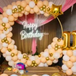 Birthday Ring Balloon Decoration