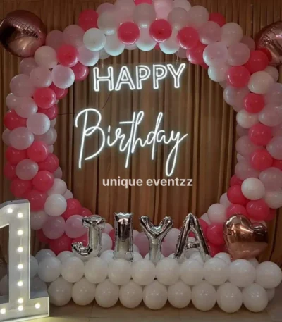 1st Birthday Decorations Girl