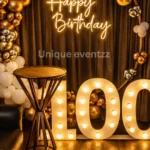100 Birthday party decoration