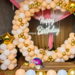 Birthday Ring Balloon Decoration