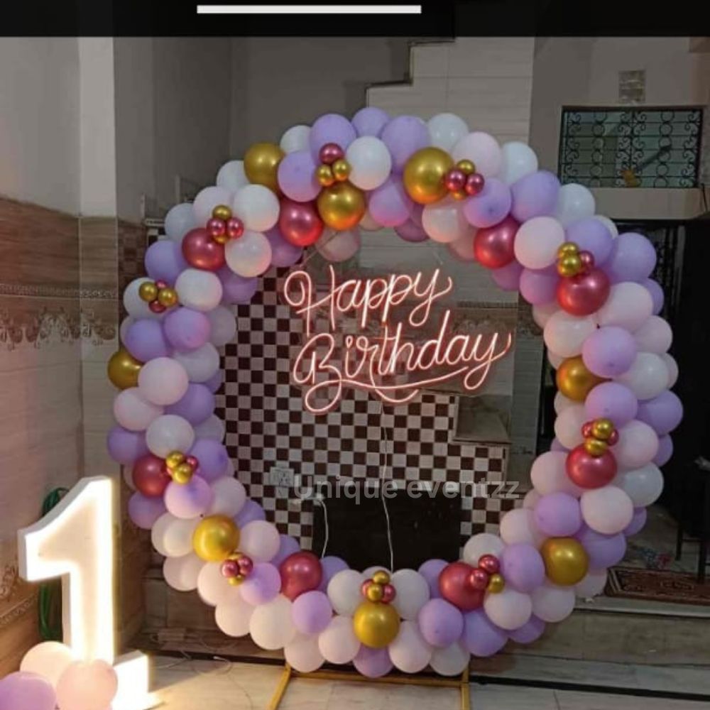 Ring Decoration for birthday in delhi