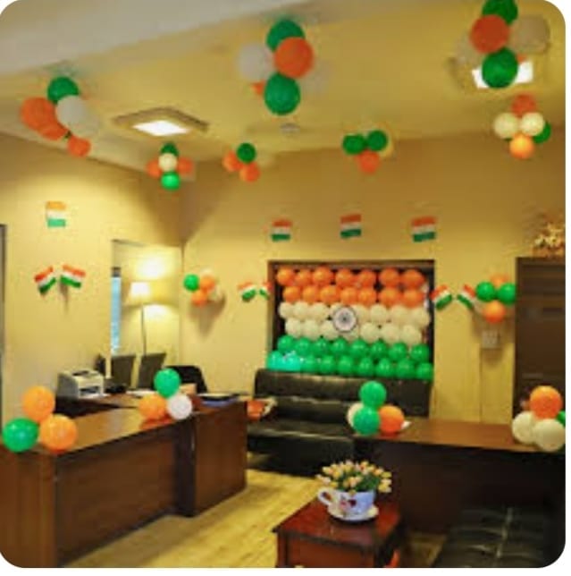 Independence Day Balloon Decoration in Delhi, Noida, ghaziabad