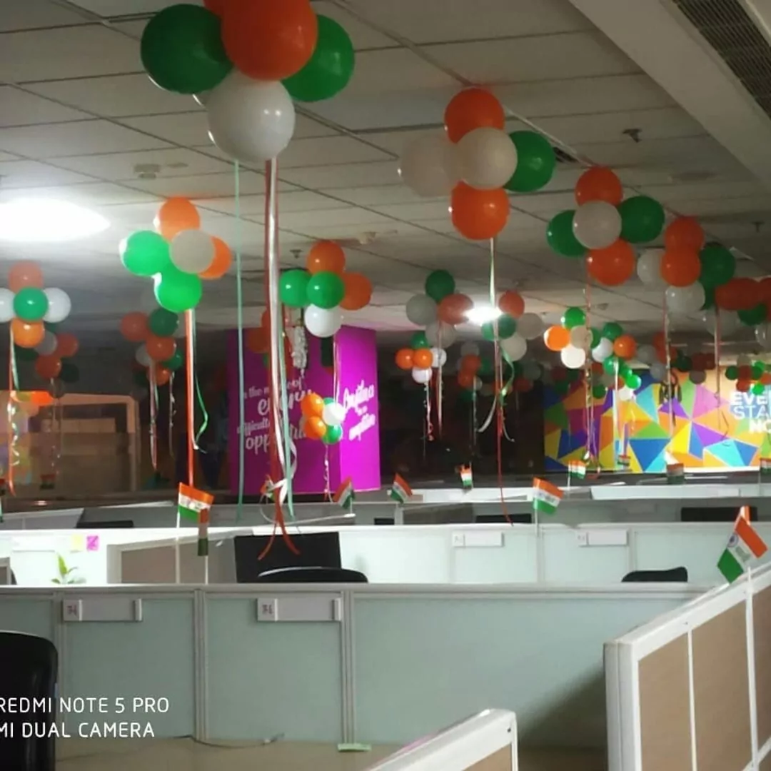 Independence day decoration for office in Delhi NCR