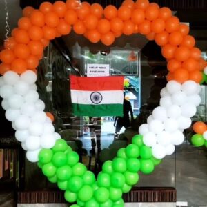 Independence Day Balloon Decoration in Delhi, Noida, ghaziabad