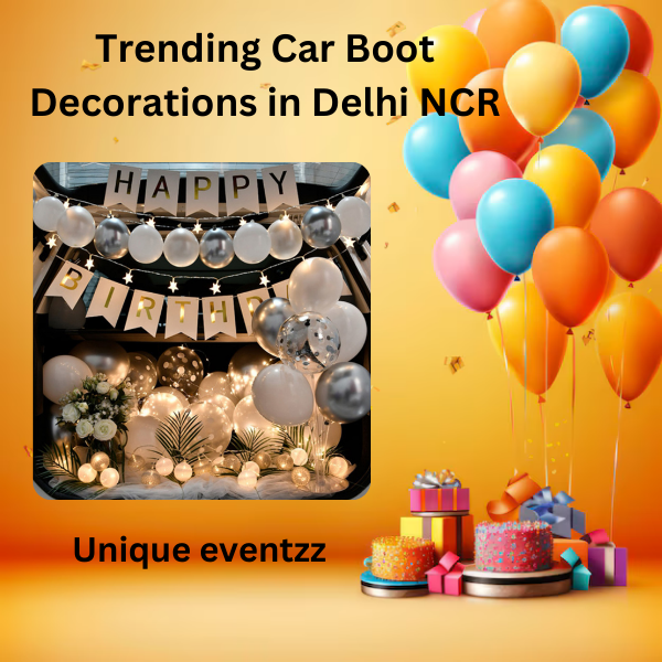 Trending Car Boot Decorations in Delhi NCR