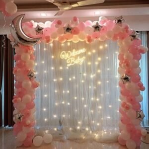 welcome decoration, baby welcome decoration, Welcome Baby Stage Decoration