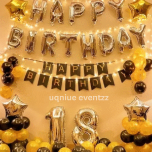 simple birthday decoration at home