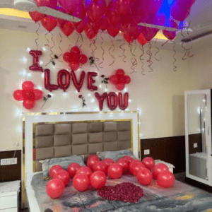 romantic proposal decoration