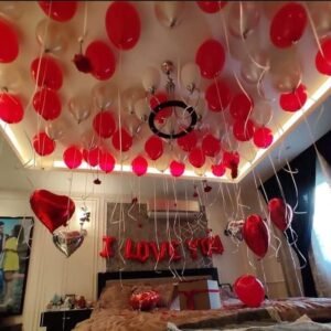 simple romantic room decoration