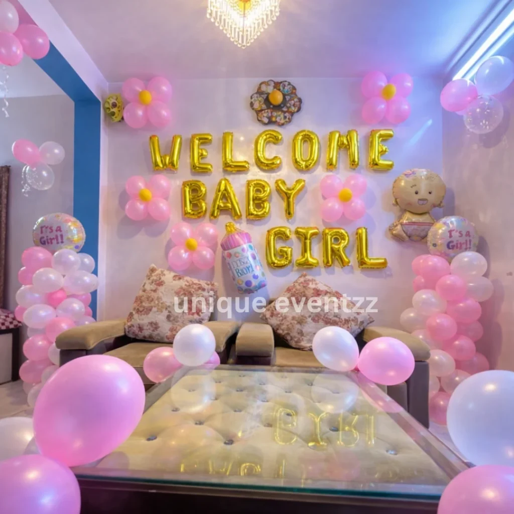 Baby Girl welcome Decoration
