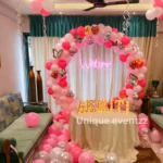 Newborn Baby Girl Welcome Home Decoration