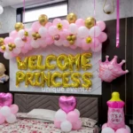 Baby Girl Welcome Room Decoration