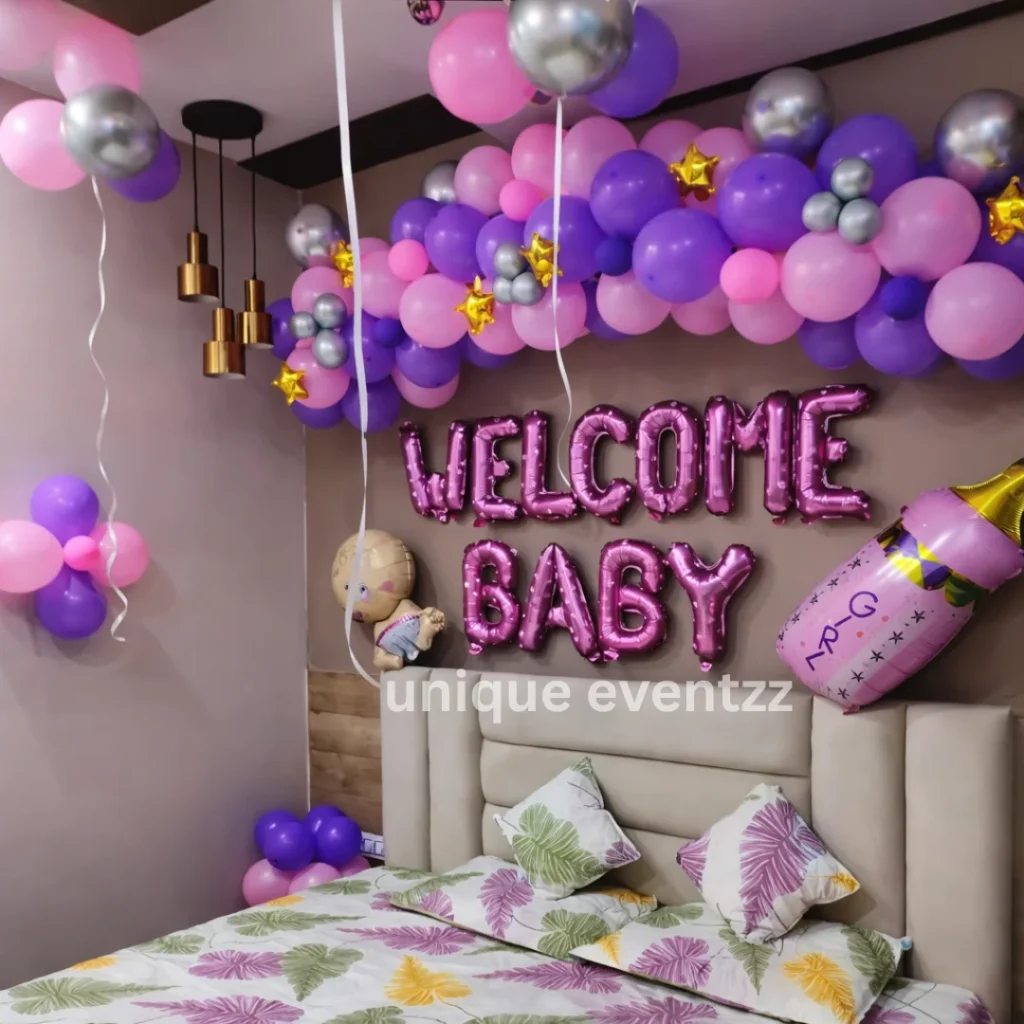 Welcome Baby Girl Room Decoration