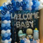 Welcome Baby Boy Decoration