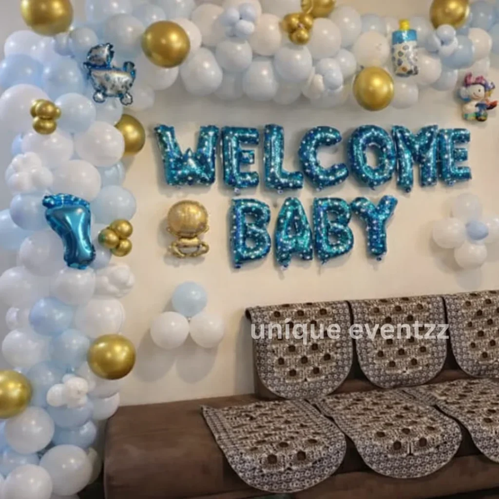 Welcome Baby Arch Decoration