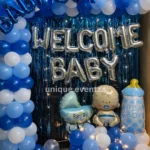 Welcome Baby Boy Decoration