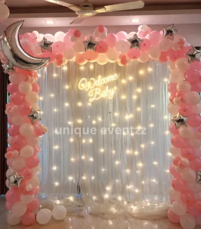Welcome Baby Stage Decoration