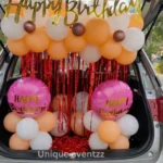 Car Boot Decoration For Birthday