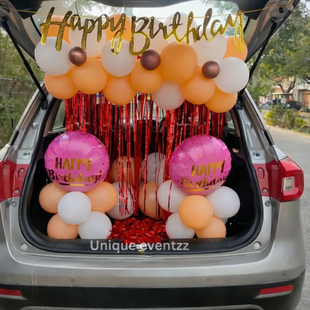 Car Boot Decoration Car Boot Decoration