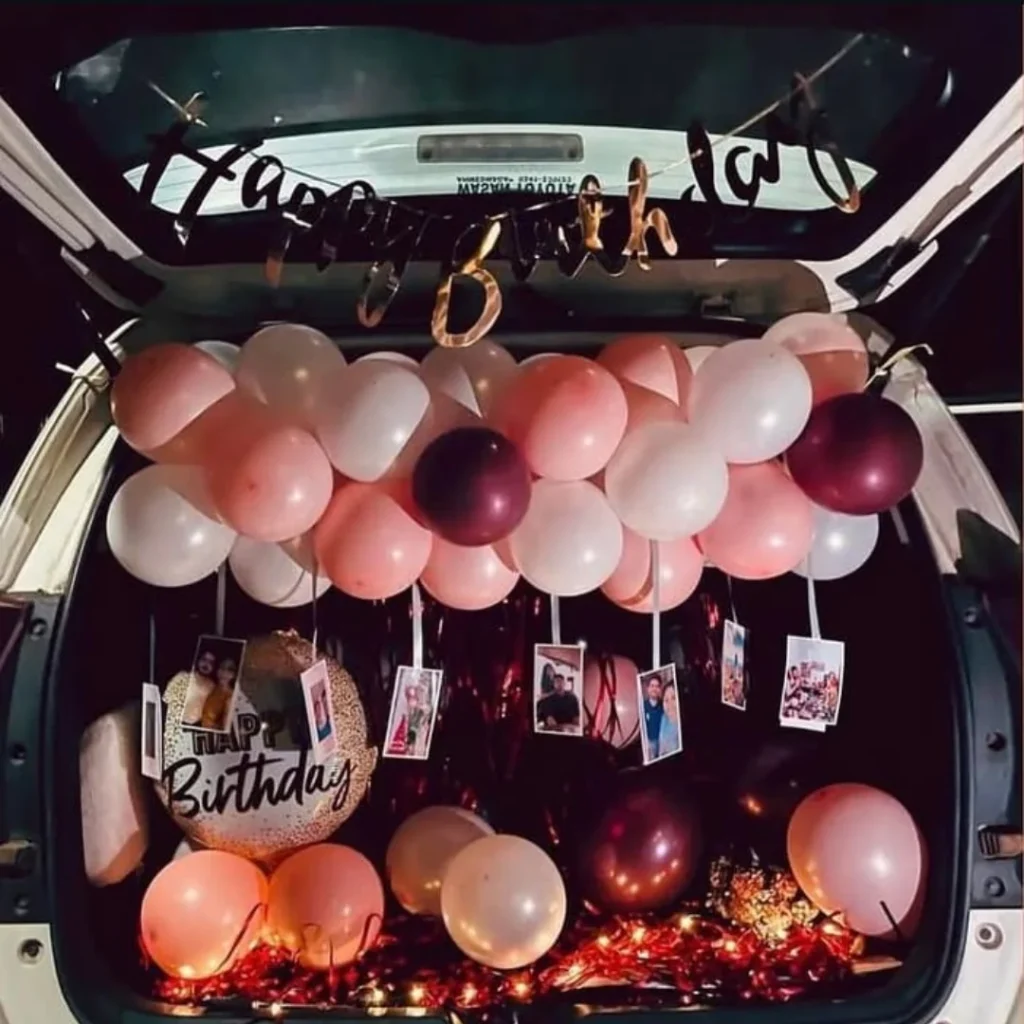 Car Dikki Decoration For Birthday