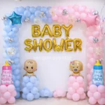 Simple Wall Decoration For Baby Shower