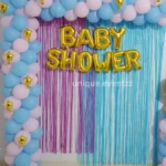 Simple Baby Shower Wall Decoration