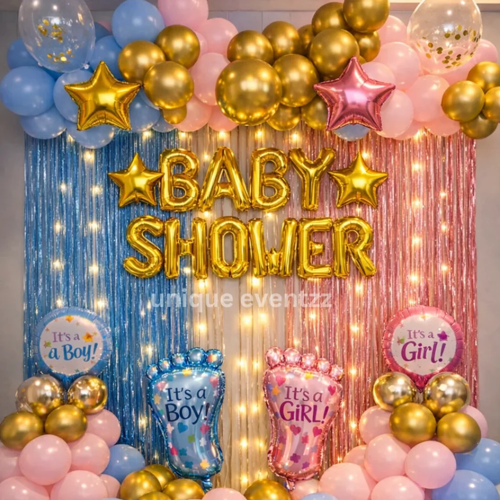 Lovely Baby Shower Them Decoration