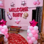 Baby Girl Welcome Decoration