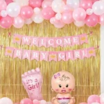 Welcome Baby Decoration For Baby Girl
