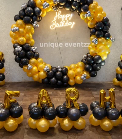 Birthday Ring Decoration