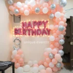 Birthday Balloon Arch