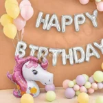Simple Unicorn Birthday Theme