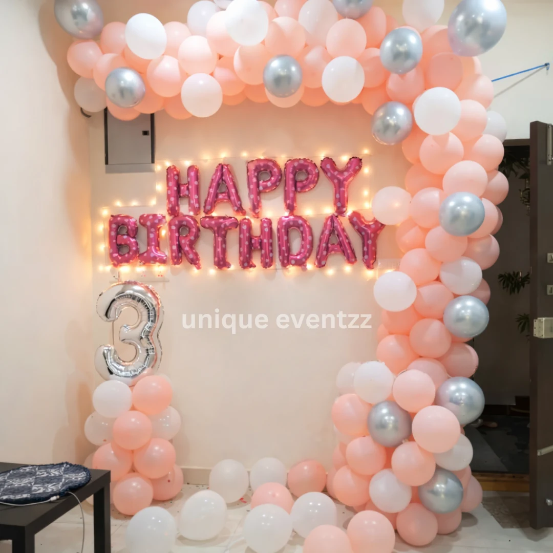 Birthday Balloon Arch Decoration Birthday Balloon Arch Decoration