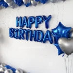 Simple Chrome Balloon Decoration