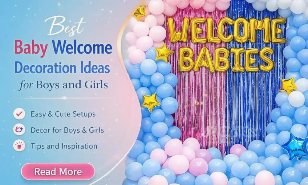 baby welcome decoration ideas